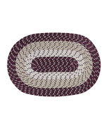 20&quot; X 30&quot; Oval Braided Rug 100% Polypropylene Durable and Stain Resistan... - €59,27 EUR