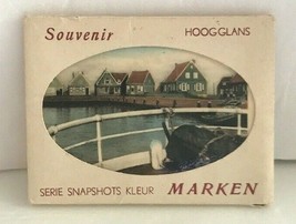 Vintage Hoogglans Souvenir Colorato Foto Istantanee Di Marken, Paesi Bassi 10 - £29.46 GBP