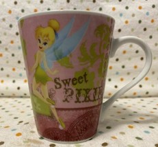 Disney Tinkerbell Tink Sweet Pixie Ceramic Coffee Mug - 2010&#39;s - £16.78 GBP