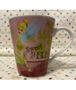 Disney Tinkerbell Tink Sweet Pixie Ceramic Coffee Mug - 2010&#39;s - £16.51 GBP