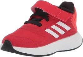 adidas Duramo 10 EL Toddler Kids&#39; Shoes Size 7K US Vivid Red/White/Black - £33.63 GBP