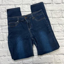 Joe&#39;s Jeans Girls High Waist Stretch Skinny Jeans Size 16 Dark Wash 28x27 - £18.92 GBP
