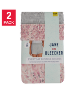 Jane and Bleecker Ladies&#39; Lounge Short 2-pack - £15.72 GBP