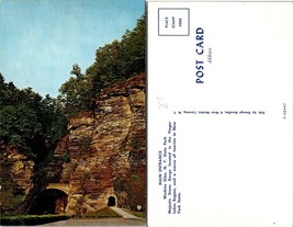 New York(NY) Watkins Glen Arch Main Entrance Cliff Finger Lakes Vintage Postcard - £7.39 GBP