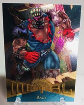 1995 Marvel Metal (Fleer) FOIL #68 RAGE - £2.35 GBP