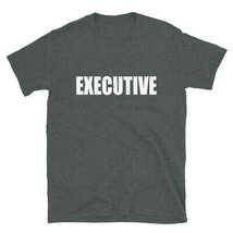 Executive T Shirt Halloween Costume Funny Cute Distressed - £20.81 GBP
