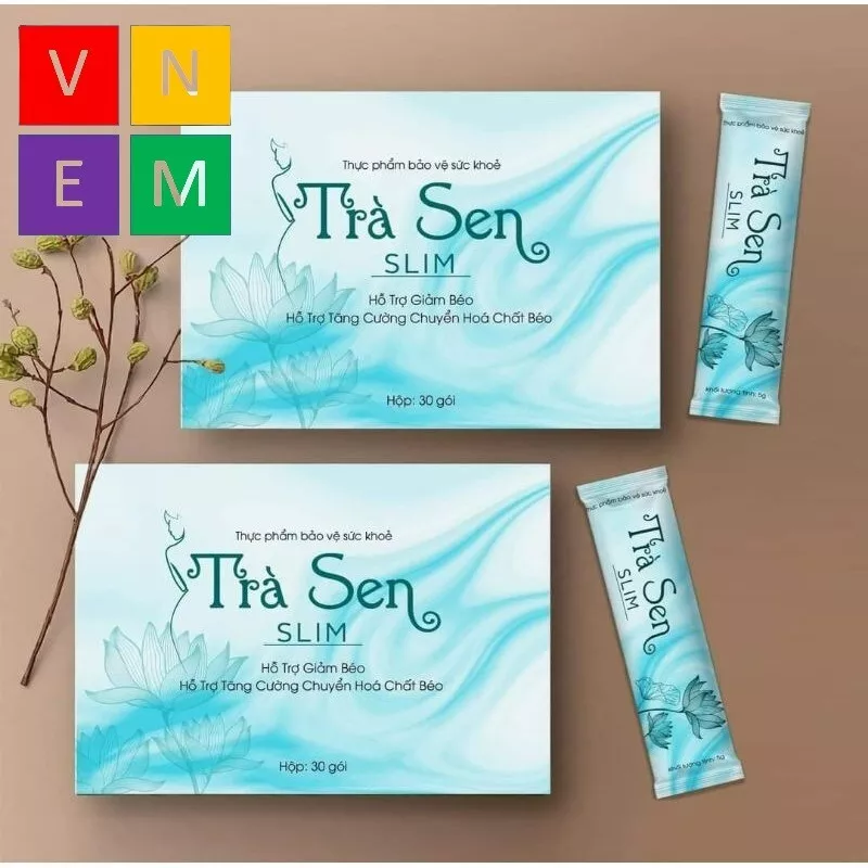 Slim Lotus Tea Weight Loss Fat Loss Helps Slim Waist, Tra Sen Slim - $75.00+