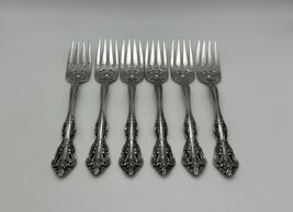 Set of 6 Oneida Stainless Steel MICHELANGELO Salad Forks - €55,70 EUR
