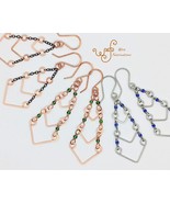Handmade Copper or Stainless Steel Earrings Chain Link Neckties - €19,68 EUR+