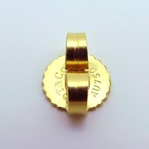 Authentic Tiffany &amp; Co. 18K 750 Yellow Gold Butterfly Earring Back Backing - $95.00