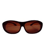 Foster Grant Solar Shield Polarized Fit Over Sunglasses Polarized Brown ... - £5.41 GBP