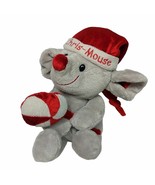 Dan Dee Christmas Chris-Mouse Holding Candy Stuffed Animal 2009 10&quot; - $20.41 CAD