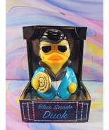 Celebriducks Blue Suede Duck Rubber Duck Collectible New in Box 50s - $17.99