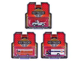 Heavy Duty H.D. Trucks Set of 3 pieces Series 25 1/64 Diecast Models by Greenlig - £47.06 GBP