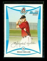 2008 Topps 1ST Bowman Baseball Trading Card BP71 Brad Miller Diamondbacks - £3.82 GBP