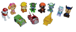 Paw Patrol Figure lot Marshall Rubble Rocky Chase Skye Pups  Cake Toppers - $14.36