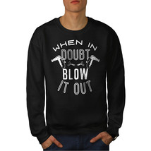 Wellcoda Hairstylist Doubt Mens Sweatshirt, Blowdryer Casual Pullover Jumper - £24.11 GBP+