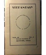 STEFANTASY #30 Pennsylvani country general interest fanzine (1954) Pitts... - €10,18 EUR