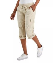 Tommy Hilfiger Khaki Crop Cargo Pants Size 0X - £15.18 GBP