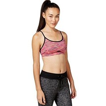 Ideology Womens Mesh Inset Sports Bra Size Small Color Fall Multi Space ... - £36.37 GBP
