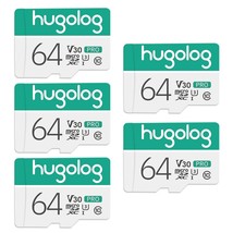 64Gb Micro Sd Card 5 Pack, Micro Sdxc Uhs-I Memory Card For Laview Camera  95Mb/ - £52.71 GBP