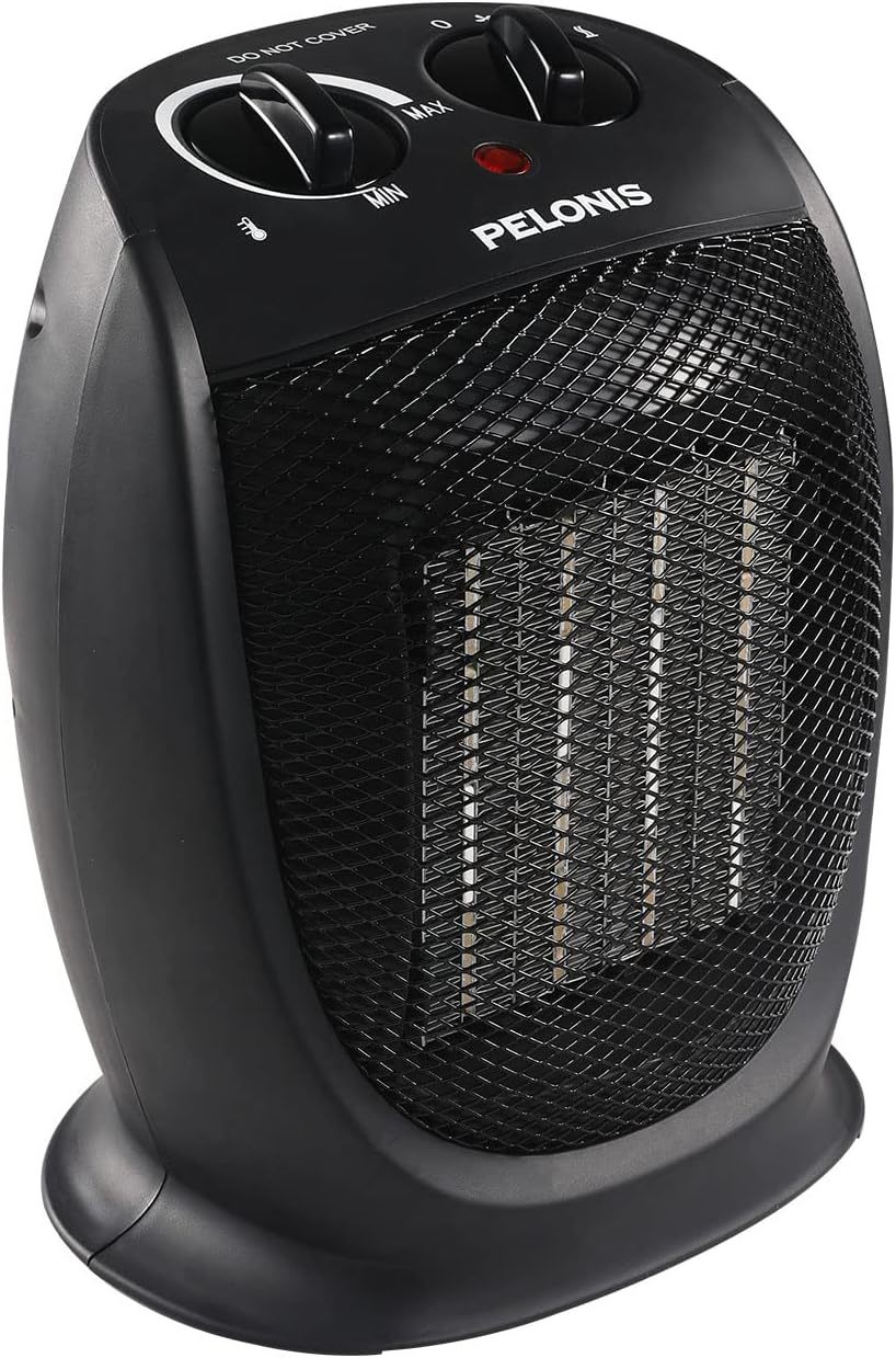 Pelonis Phta1Abb Portable, 1500W/900W, Quiet Cooling &amp; Heating Mode Spac... - $42.99