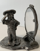 RB Pewter M.A. Ricker dress up girl with mirror Signed and numbered - £23.73 GBP