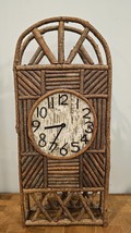 Adirondack Twig Rustic Wall Clock 24&quot;x11&quot;x3&quot; - £65.08 GBP