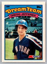 1989 Topps Kmart Dream Team #11 Gregg Jefferies Card - £0.93 GBP