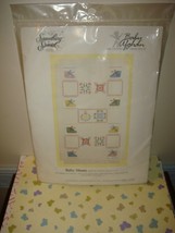 Candamar Designs Something Special Baby Shoes Baby Afghan Cross Stitch Kit - $31.99