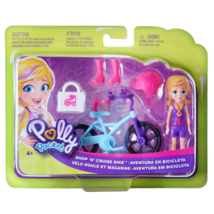 Polly Pocket Toy Shop ‘N’ Cruise Bike w/ Doll NEW - $19.99
