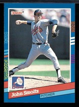 1991 Donruss #75 - John Smoltz - Atlanta Braves - £1.01 GBP