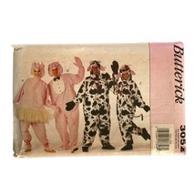 1990s Butterick Costume Patterns Cow Pig No 3052 Un Cut Adult Couples Vi... - $12.95