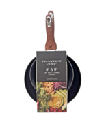 Phantom Chef Grove Collection 2-Piece Nonstick Frying Pan Set  8&quot; &amp; 11&quot; - $29.69