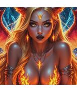 Fire Salamander Spirit Companion, Magnetism, Attraction, Muse Spirit Bin... - $59.99