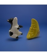 Vintage Ceramic Salt &amp; Pepper Shakers – Cow &amp; Moon – Japan Import Kitsch... - €16,59 EUR