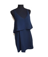 Tobi Womens Dress Large Navy Blue Straps Short Exposed Back Party - £19.45 GBP