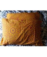 Retro Psychedelic Set of 2 Pillowcases Orange Purple Yellow 20 x 30 (Bin... - €24,88 EUR