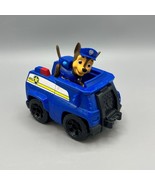Paw Patrol Chase&#39;s Police Vehicle &amp; Rescue Pup Spin Master - £10.11 GBP