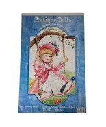 RARE! Red Farm Studio Giant Coloring Book Antique Dolls 18 in x 12 in - £18.03 GBP