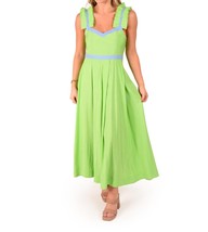 Emily Mccarthy empire maxi dress in Garden Green - £127.61 GBP