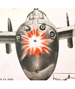 1943 Oldsmobile Fire Power WW2 Advertisement Lightning Fighter Jet DWII26 - €34,34 EUR
