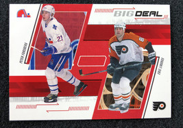 2002-03 ITG Be a Player Peter Forsberg Eric Lindros Big Deal Ruby #231 - 88/200 - £62.05 GBP