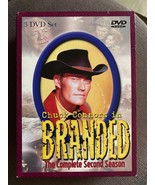 BRANDED The Complete Second Season 2 (3 Disc DVD) Chuck Connors Western - £11.69 GBP