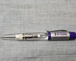 Xyzal Promo Drug Rep Pharmaceutical Pen, Silver/Purple - $9.49