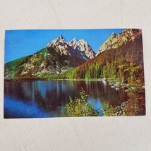 Vintage Postcard Jenny Lake Wyoming Not Posted - £4.43 GBP