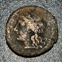 275-212 BC Grec Sicile Tauromenion AE 20.4mm ; 4.57g Bull Butting &amp; Apollo Pièce - £77.78 GBP