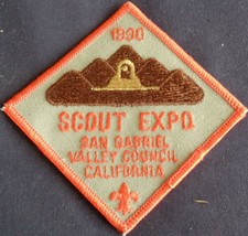 Vintage Scout Expo, 1990 Sew-On/Iron-On Patch – Gently Used – Vgc – Collectible - £4.76 GBP