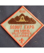 Vintage Scout Expo, 1990 Sew-On/Iron-On Patch – Gently Used – VGC – COLL... - £4.63 GBP