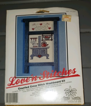 Love N Stitches Cross Stitch Washboard Kit Kitchen Personalized Brand New - $7.25